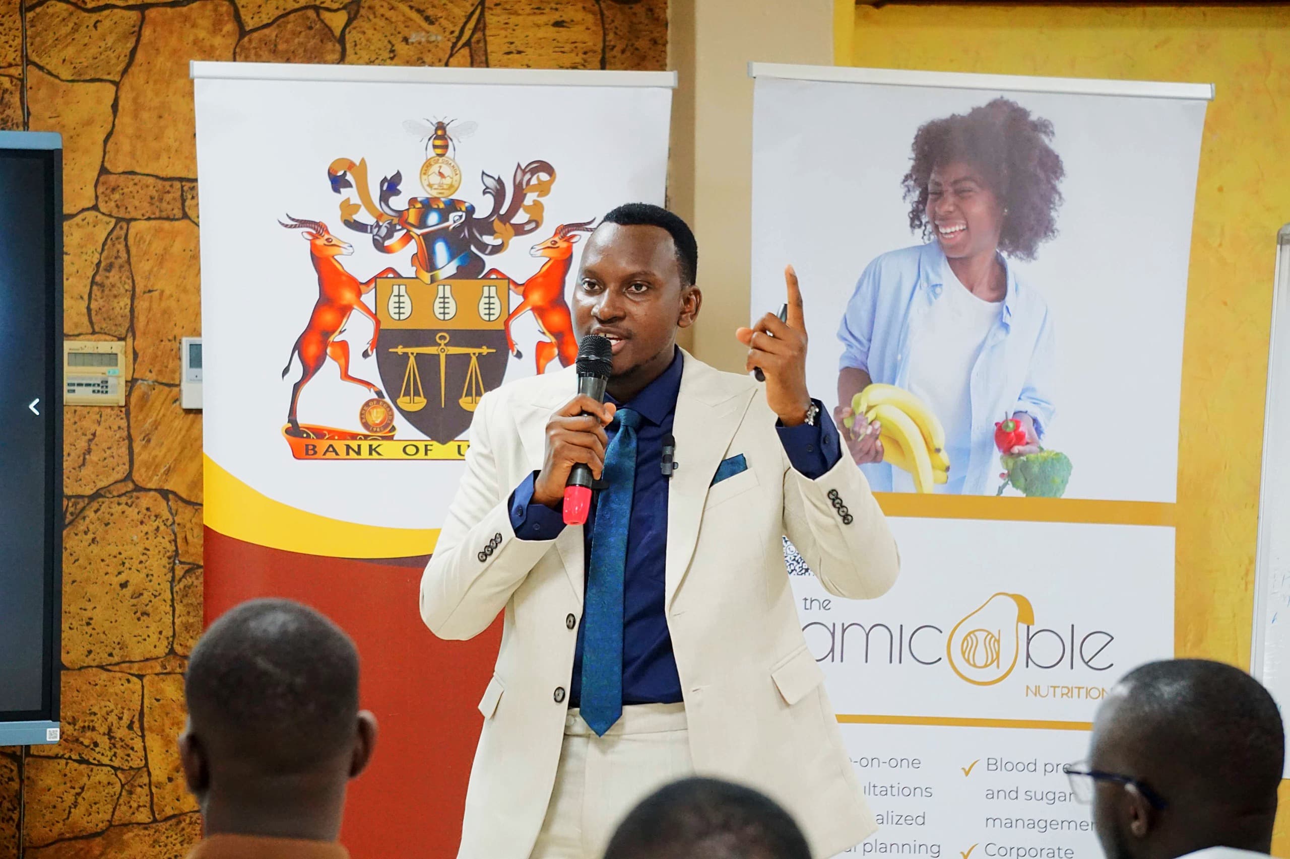 Ivan speaking at a corporate event